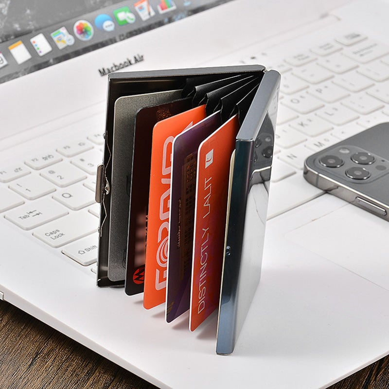 AuraCard | Kartenetui – RFID-Schutz aus Edelstahl