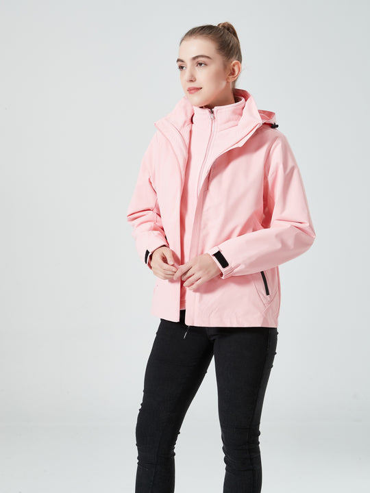 Darryl | 3-in-1 Damen-Winterjacke – Winddicht & Wasserabweisend