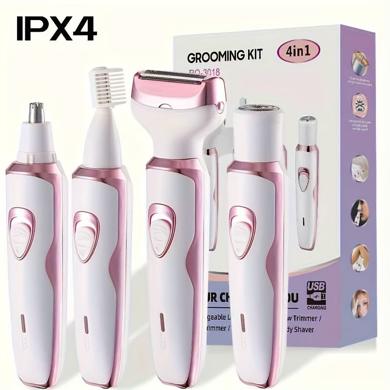 SoftSilk | Rasierer für Frauen - Tragbar, wiederaufladbar und sanftes Grooming