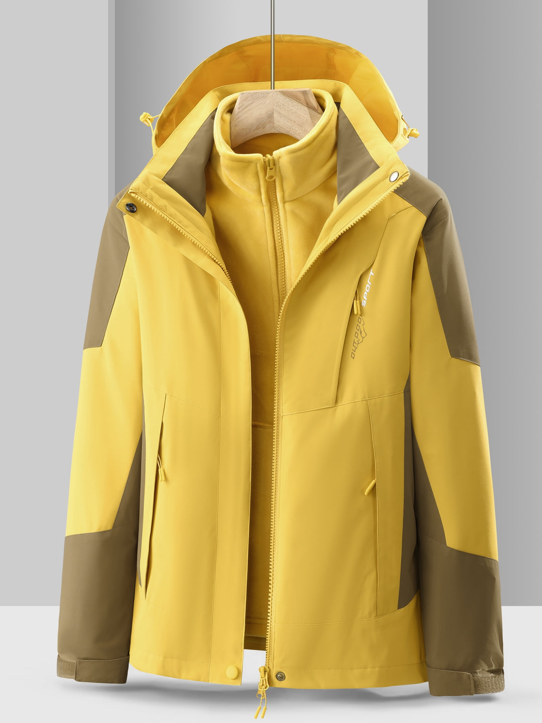 Erika | Damen Skijacke – 3-in-1 Design mit Innenfutter
