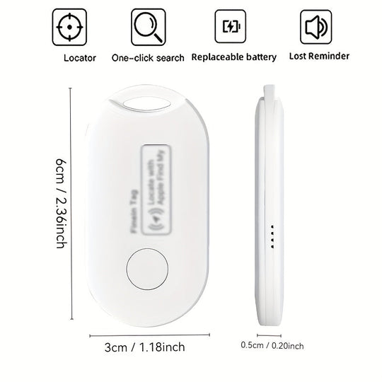 LocateMate | Kompakter GPS-Tracker – Schlüssel, Haustiere & mehr