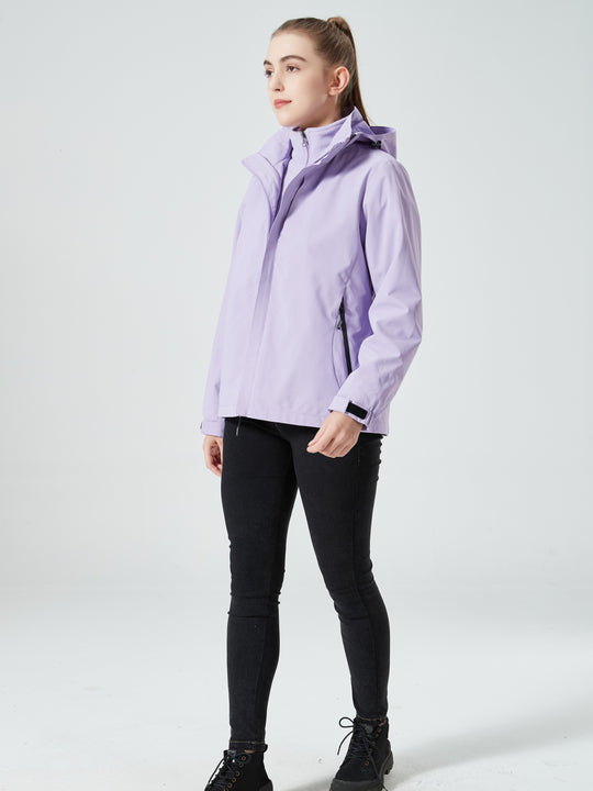 Darryl | 3-in-1 Damen-Winterjacke – Winddicht & Wasserabweisend