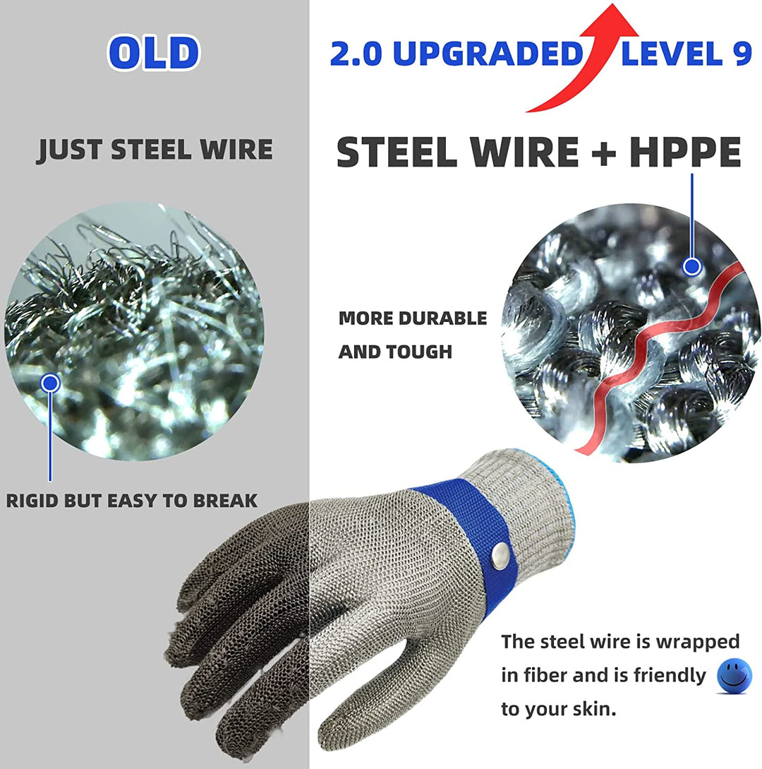 ChefShield | Küchennetzhandschuh – Spülmaschinenfest & Hygienisch