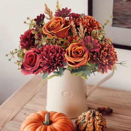 PetalArt | Kunstrosenstrauß – Vintage-Look & vielseitig
