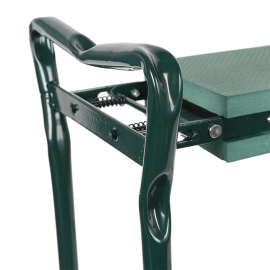 FloraSeat | Bequemer Gartenstuhl mit weichem Kniekissen