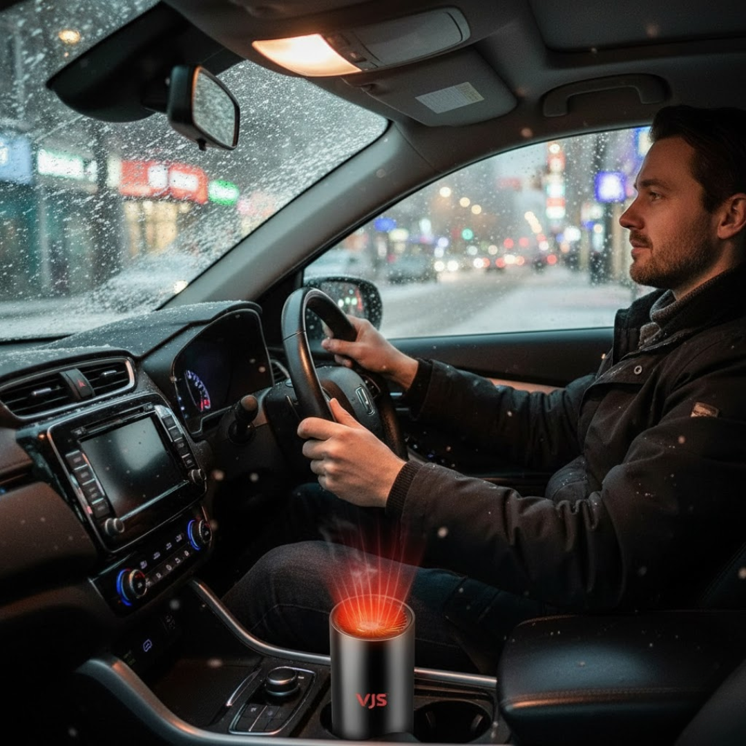 QuickWarm | Auto-Heizgebläse - Sofortige Heizung & Windschutzscheibe klar