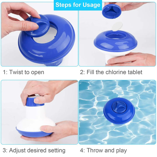 AquaDose | Verstellbarer Pool-Chlorfloat