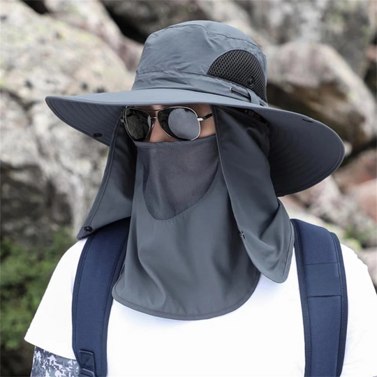 ShadeMate | Leichter Sonnenhut mit breiter Krempe
