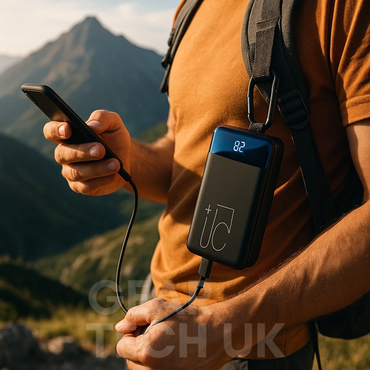 MegaCharge | Powerbank – Hochkapazitäts-Ladegerät für Laptops & Telefone