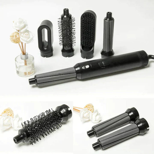 AuraStyle | Styling-Tool – 5-in-1 Warmluft-Haarstyler