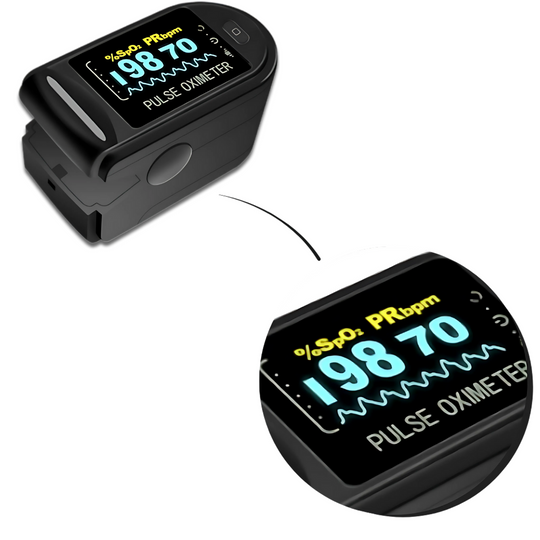OxiZen | Zuverlässiges Finger-Oximeter für den Alltag