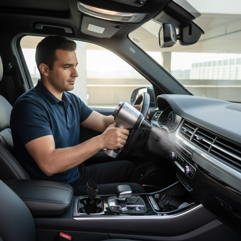 PowerVac | Kabelloser Hochleistungs-Autostaubsauger