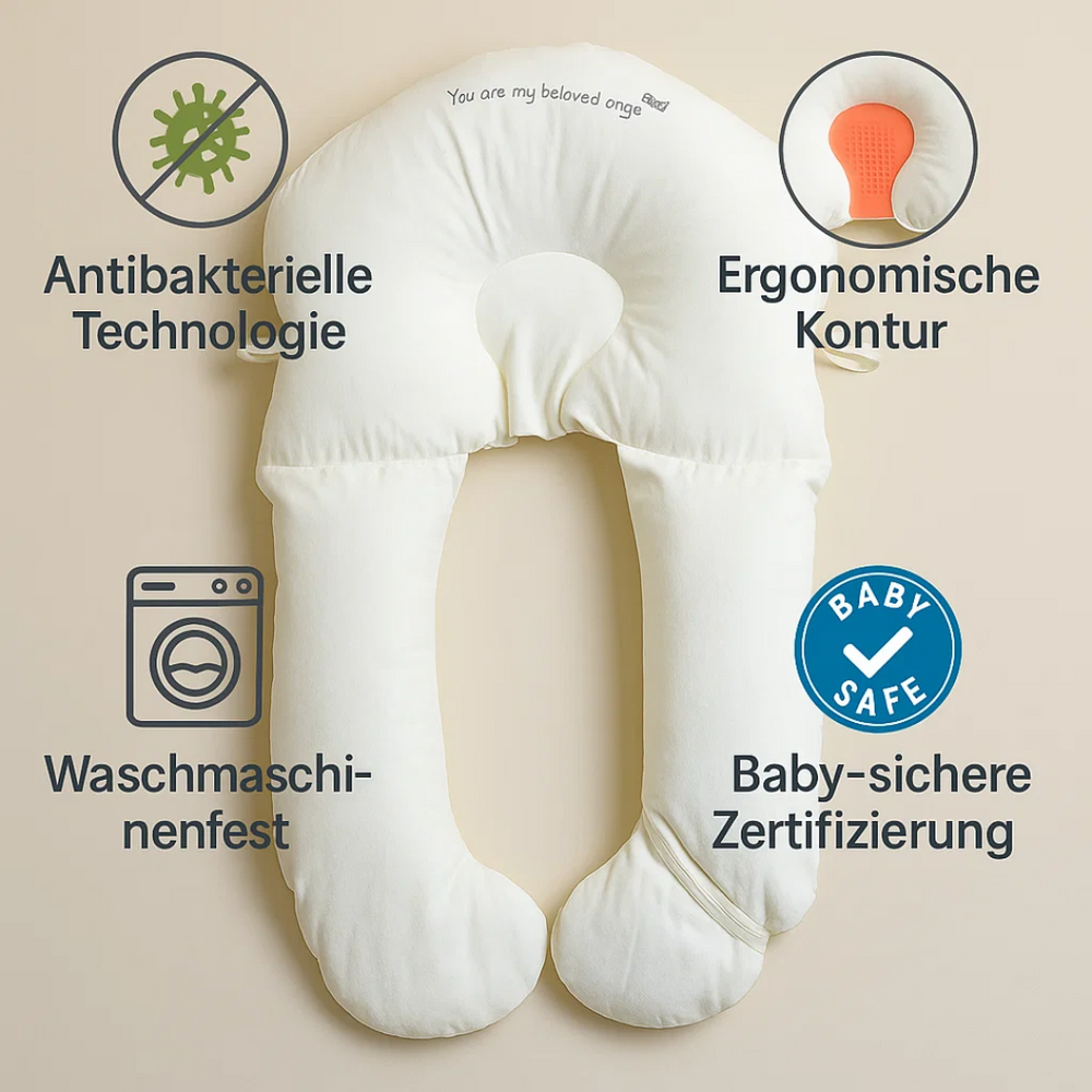 SnuggleSafe | Antibakterielles Baby-Kuschelkissen für sicheres Schlafen