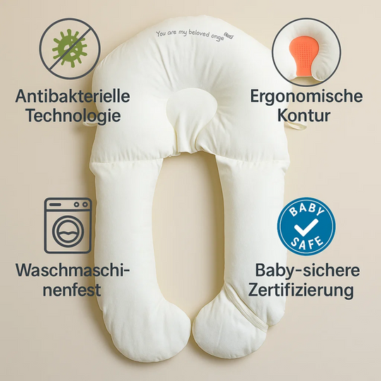 SnuggleSafe | Antibakterielles Baby-Kuschelkissen für sicheres Schlafen