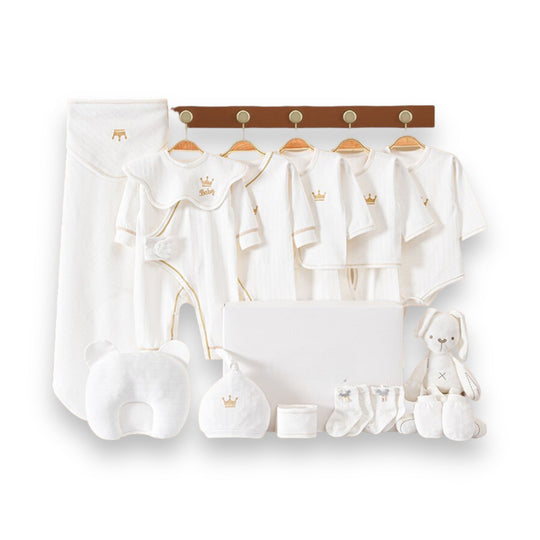 BabyBliss | Luxus Geschenkbox für Neugeborene – Weich & Komplett