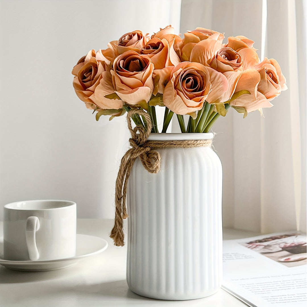 FloraJoy | Fake Rosenstrauß – Ästhetische Raumdeko & Hochzeit