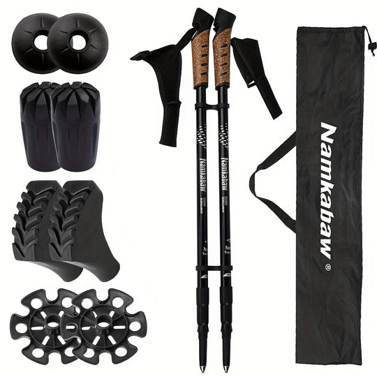 HikeLite | Trekkingstöcke 2er-Set – Ultraleicht & Verstellbar