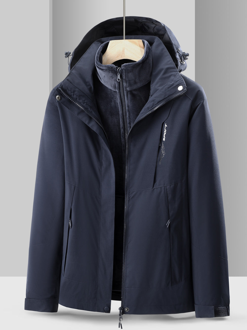 Erika | Damen Skijacke – 3-in-1 Design mit Innenfutter