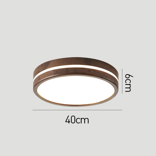 TimberAura | Deckenbeleuchtung – Modernes LED-Licht in verschiedenen Größen