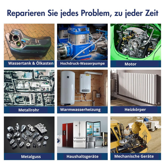 MetalBond | Metall Reparaturkleber für starke & hitzebeständige Verbindungen