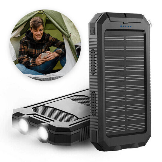 Énergie | Solar Ladegerät – Wasserdichte Powerbank für Handy und Outdoor 5