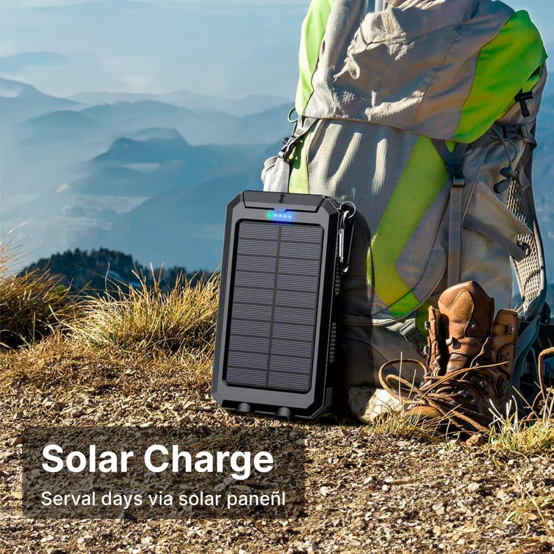 RayCharge | Solar-Powerbank mit 500.000mAh & Dual-USB