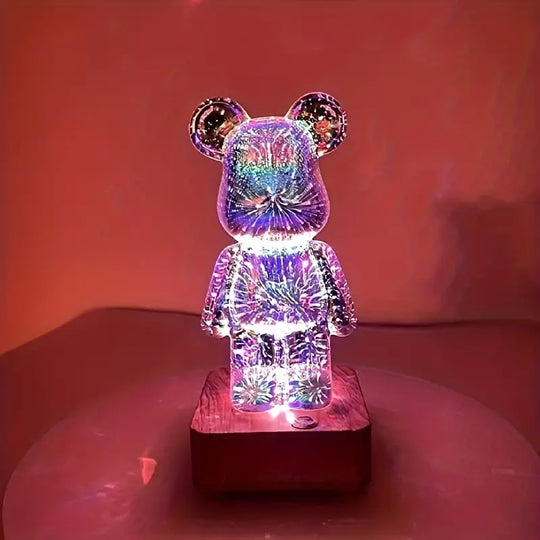 ColorDome | 3D bunter Deko-Lichtbär