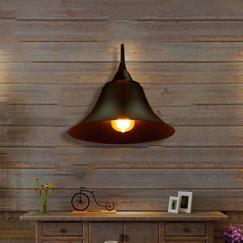 ForgeAura | Wandlamp – Industriële lamp met kegelvormige kap