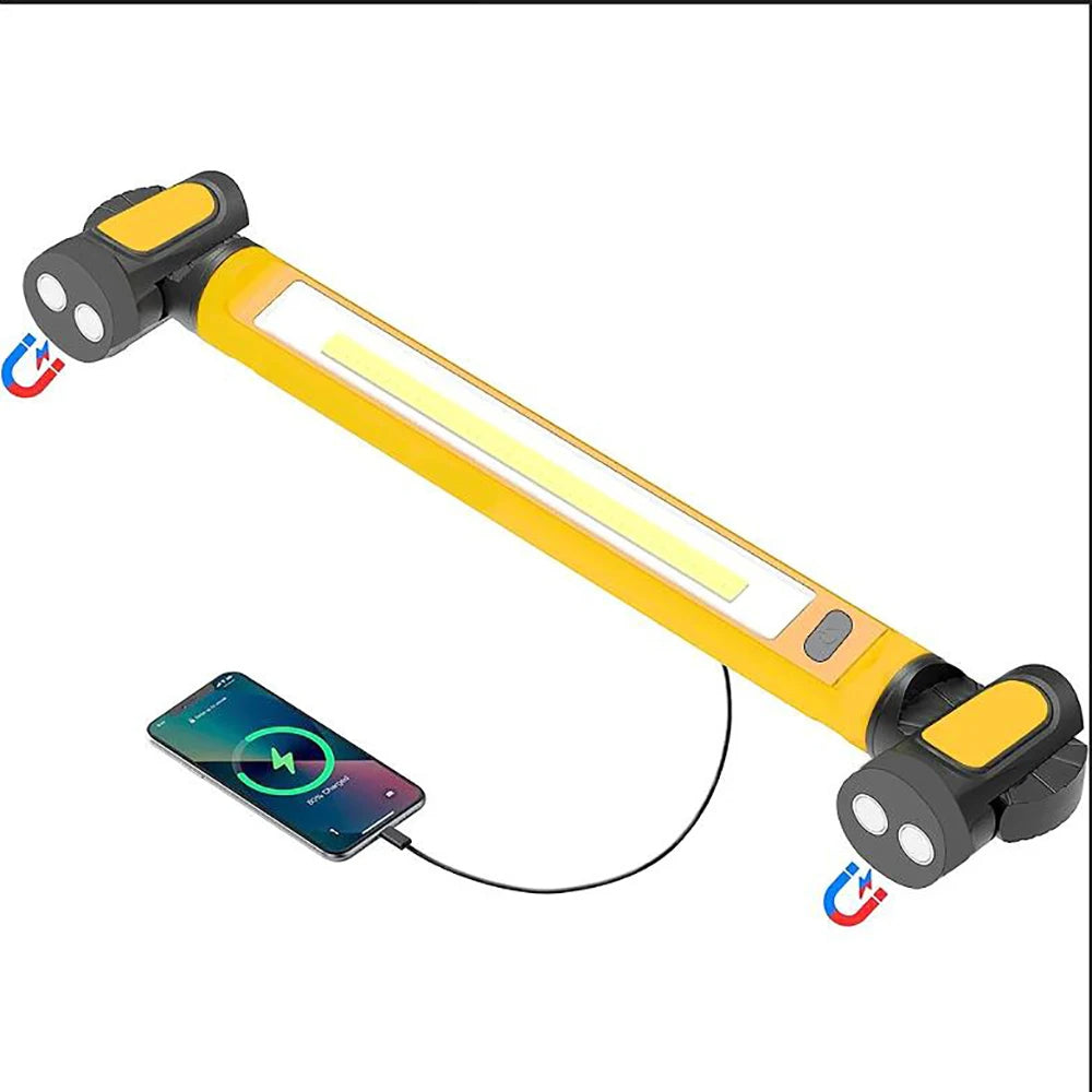 TwinGlow | Wiederaufladbare LED-Arbeitsleuchte mit Magnetbasis
