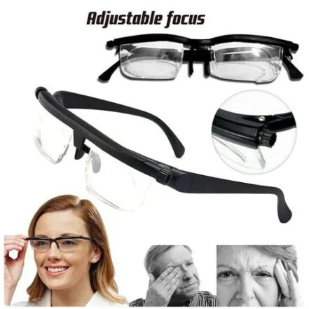 VisionFlex | Verstellbare Lesebrille ohne Rezept für klare Sicht auf jede Entfernung