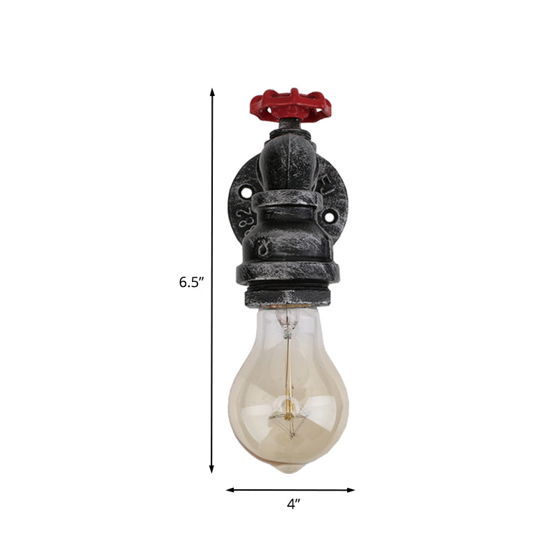 ValveLux | Balkonlampe – Erhältlich als 1- oder 2-Licht-Version in Schwarz