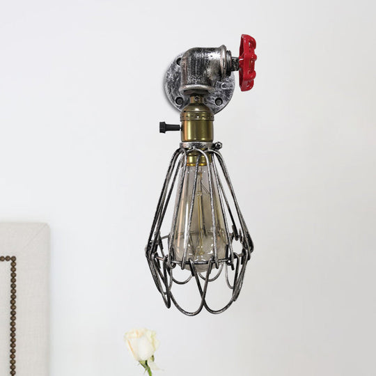 CagedGlow | Wandleuchte – Das konische Käfig-Design mit Vintage-Charme