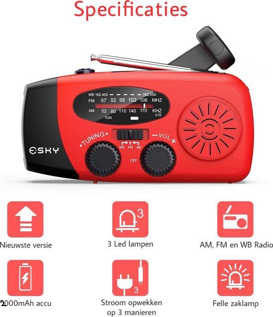 ReadyWave | Notfallradio mit Kurbel & Solarpanel