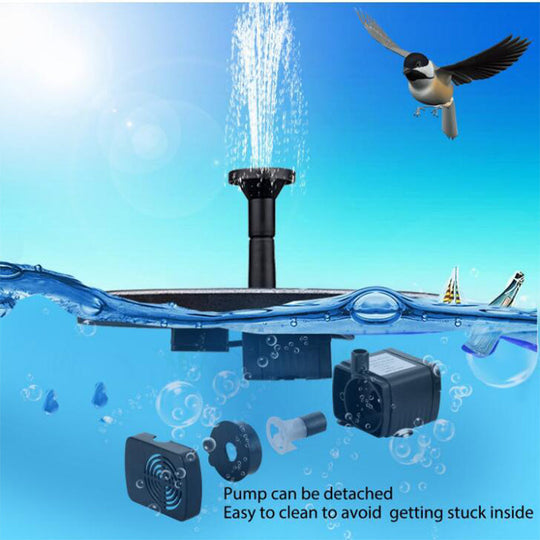 GlowFountain | Solarbrunnenpumpe Schwimmende Wasserdekoration