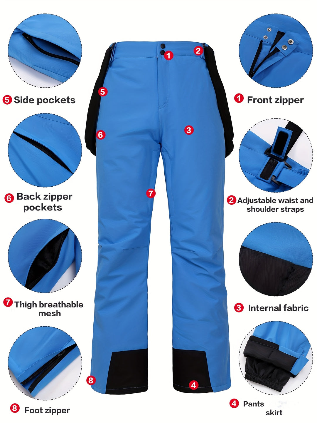 Johann | Thermo Skihose – Wetterfester Winterschutz
