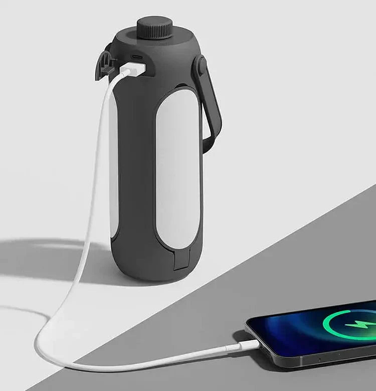 CampBright | Tragbare Campinglaterne – Faltbar & Aufhängbar