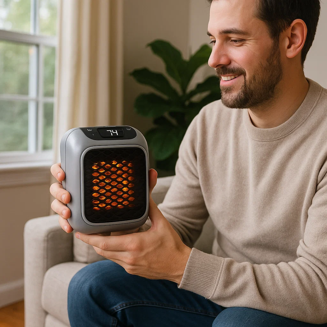 EcoHeat | Energiesparender Heizlüfter mit modernem Design