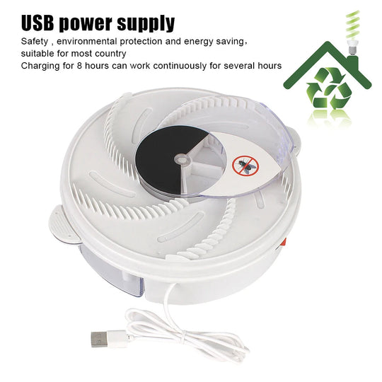 InsectAway | Elektrischer Fliegenfalle Silent USB-gestützt und Automatisch