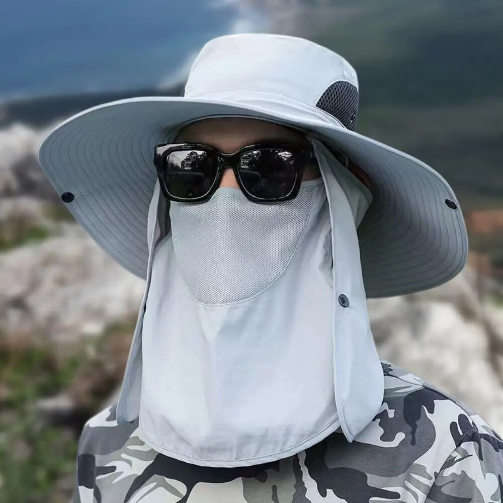 ShadeMate | Leichter Sonnenhut mit breiter Krempe
