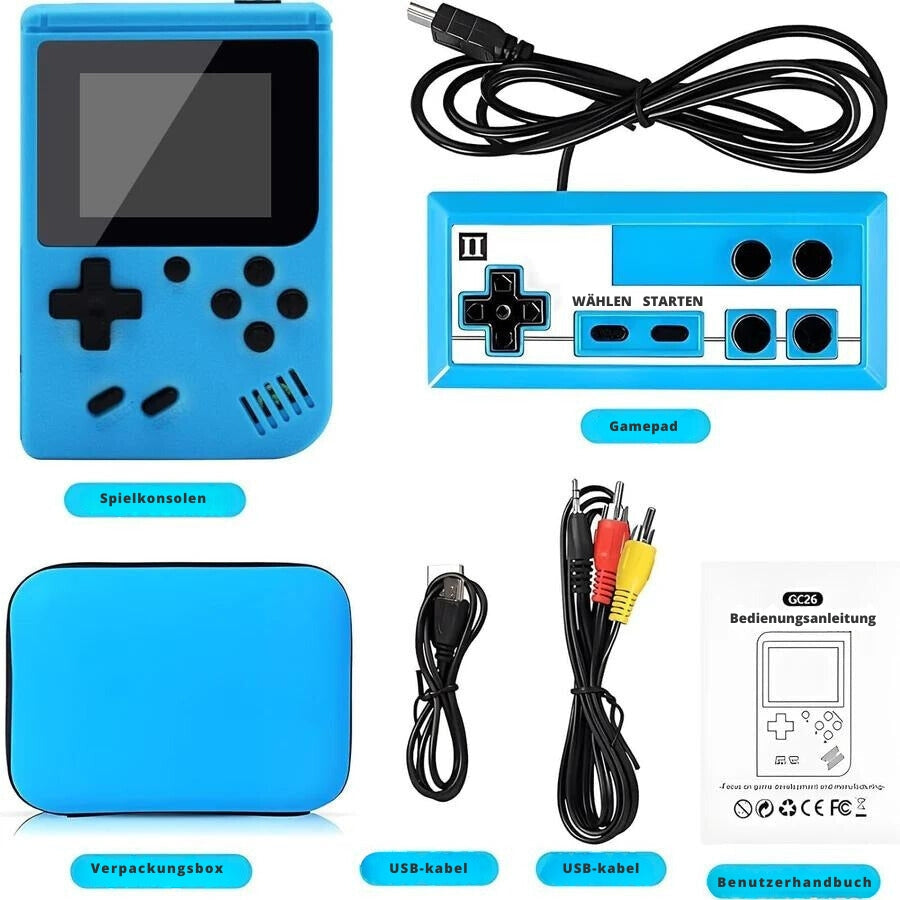 GameHaven | Handheld Konsole – 400 Spieleklassiker überall