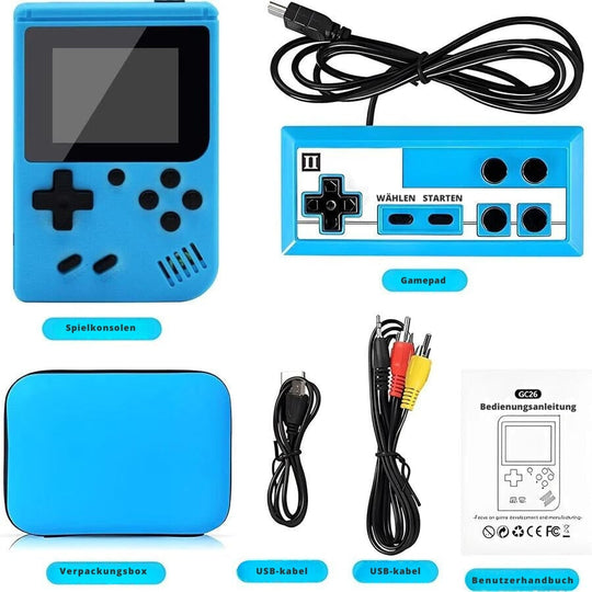 GameHaven | Handheld Konsole – 400 Spieleklassiker überall