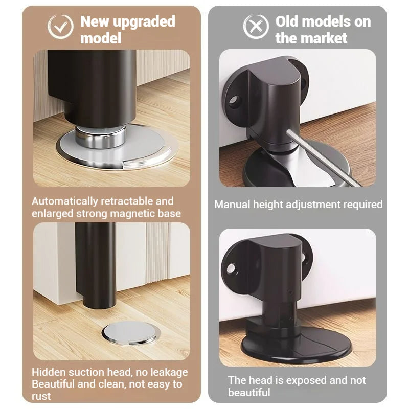 DoorMag | Robuster magnetischer Türstopper mit Wandschutz
