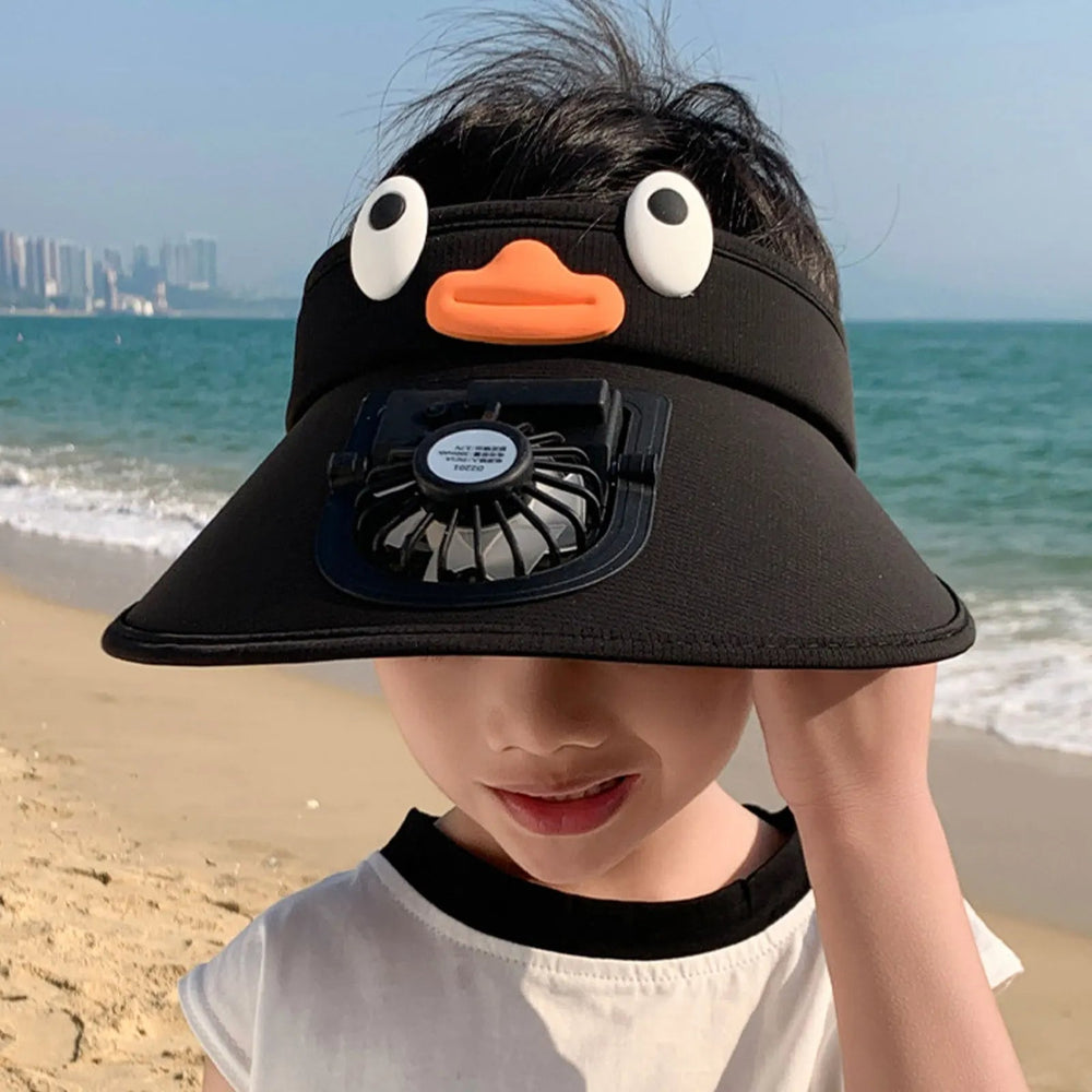 CoolCap | Kinder-Sonnenvisierhut mit Kühllüfter