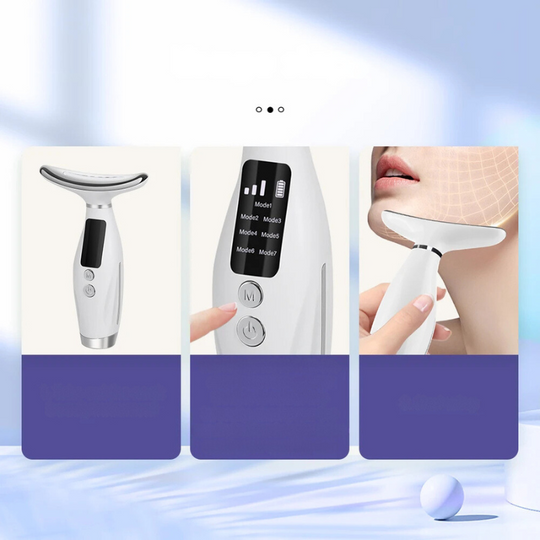 FirmGlow | Anti-Falten LED-Photonentherapie & Doppelkinn-Reduzierer