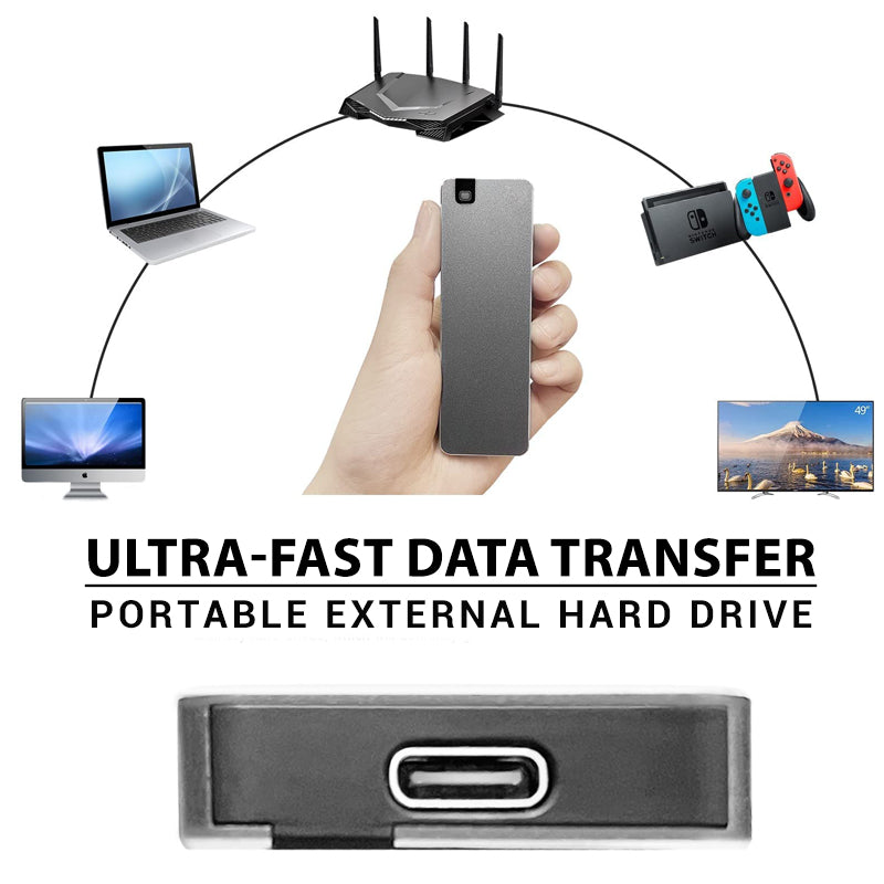 DataVault | Tragbare SSD – Stoßfest & Blitzschnelle Übertragung