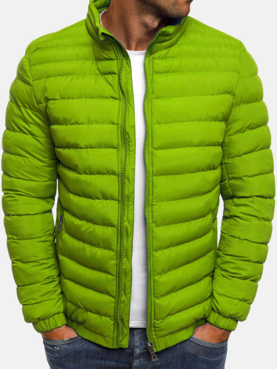 Variant image for Elegante Herrenjacke - Hochwertige Steppjacke für Kühle Tage, Taillierter Schnitt-19