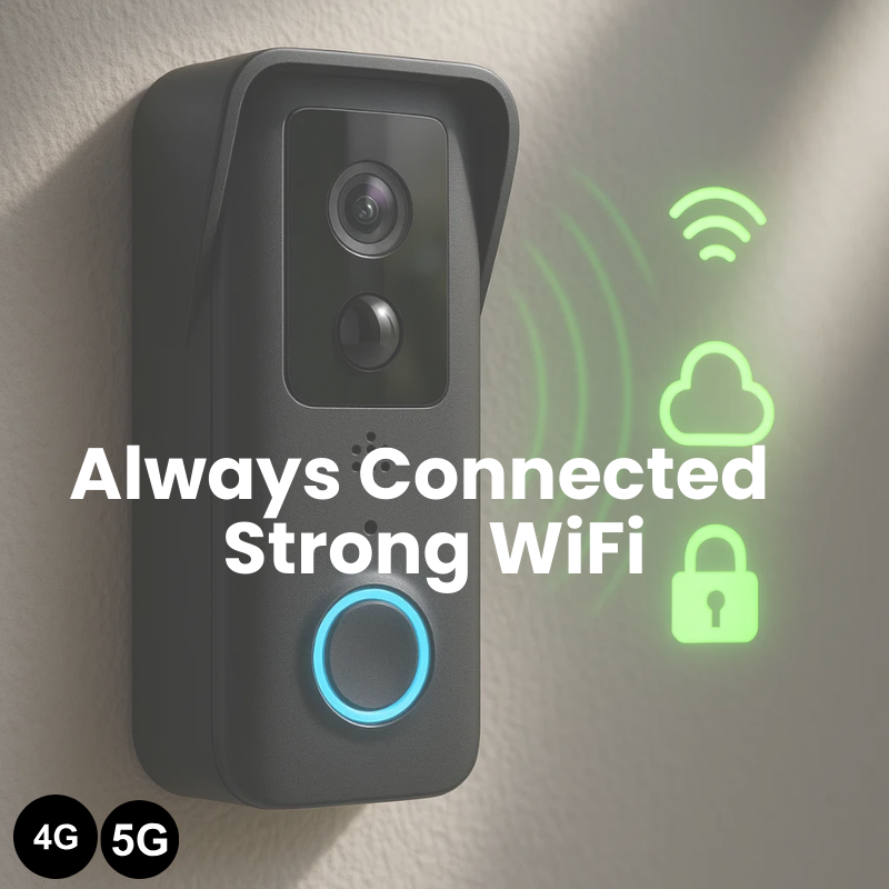 SafeDoor | Video-Türklingel – WLAN-Verbindung & Abofreie Nutzung