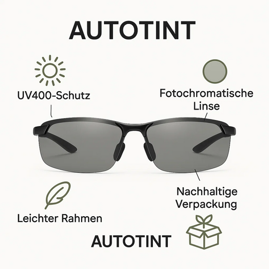 AutoTint | Polarisierte Photochrome Sonnenbrille