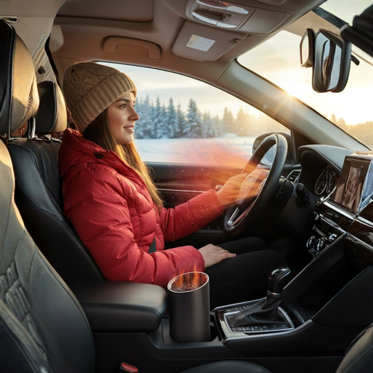 QuickWarm | Auto-Heizgebläse - Sofortige Heizung & Windschutzscheibe klar