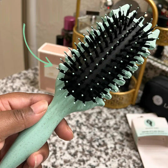Waveon | Anti-Frizz Lockenstyling-Bürste mit Präzision